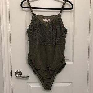 Army Green Body Suit